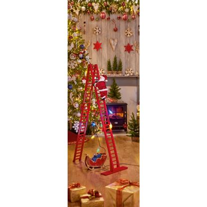 Premier-Lit-Musical-Santa-Climbing-Ladder