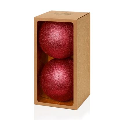 Premier-2-Piece-Red-Glitter-Shatterproof-Baubles