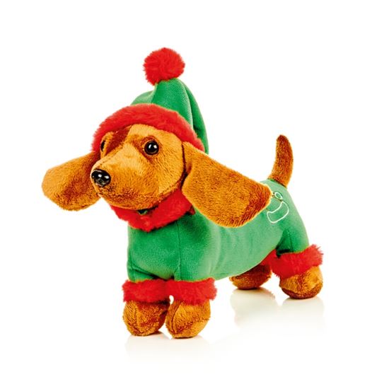 Premier-Plush-Elf-Sausage-Dog