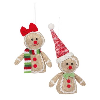 Premier-Gingerbread-Hanging-Decoration-Assorted