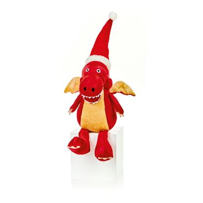 Premier-Sitting-Red-Dragon-Plush