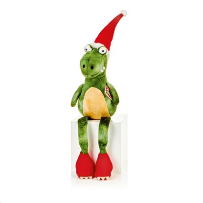 Premier-T-Rex-With-Santa-Hat-Plush