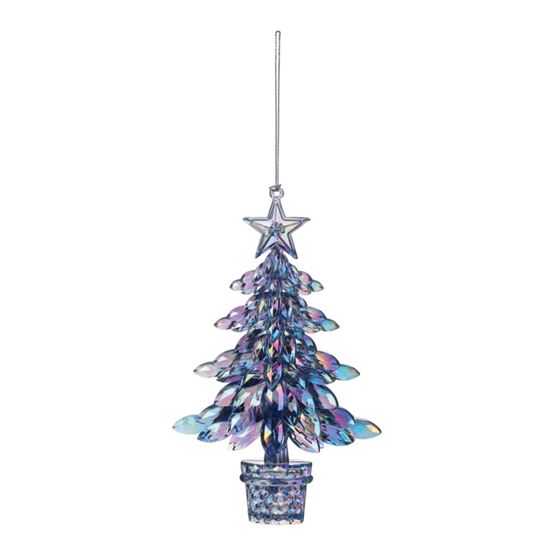 Premier-Blue-Irid-Tree-Hanging-Decoration