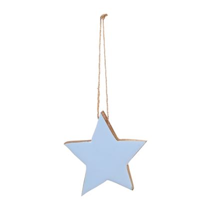 Premier-Light-Blue-Enamel-Star-Hanging-Decoration