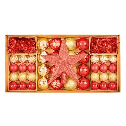 Premier-Red-Champagne-Gold-Shatterproof-Bauble