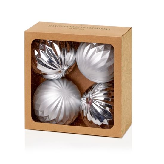 Premier-4-Piece-Silver-Geo-Balls