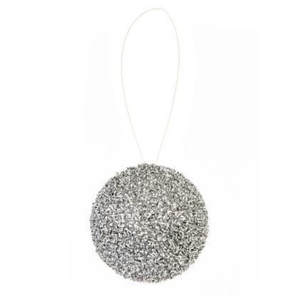 Premier-Silver-Glittered-Bauble