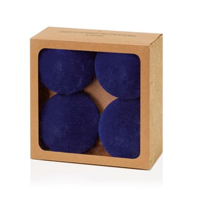 Premier-4-Piece-Midnight-Blue-Flock-Balls