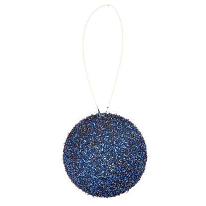 Premier-Midnight-Blue-Glittered-Bauble