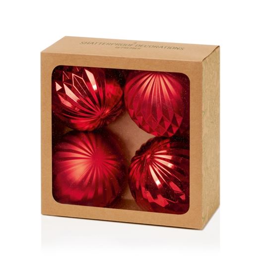 Premier-4-Piece-Red-Geo-Balls