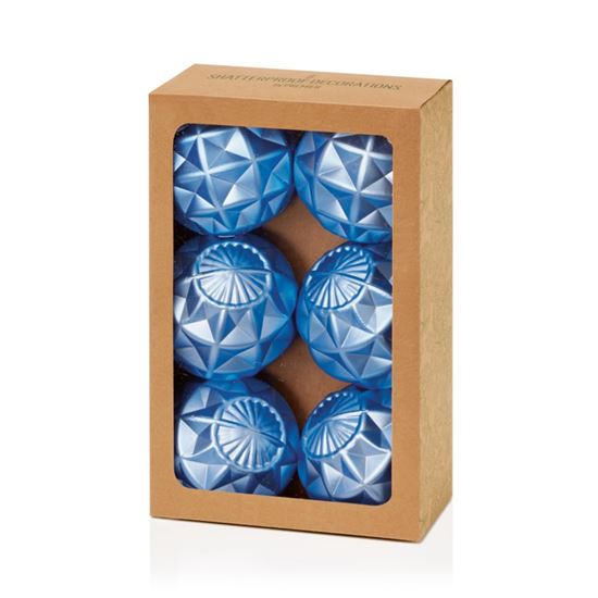 Premier-6-Piece-Cornflower-Blue-Geo-Balls