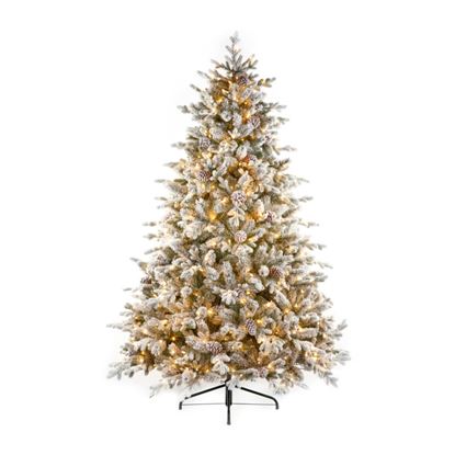 Premier-Prelit-Snowy-Dorchester-Pine-600-LEDs