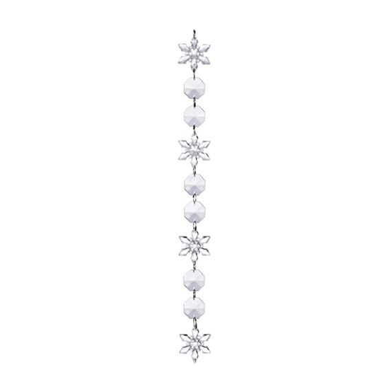 Premier-Clear-Bead--Snowflake-Garland