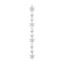 Premier-Clear-Bead--Snowflake-Garland