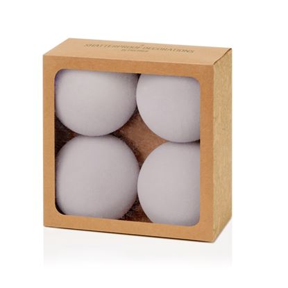 Premier-4-Piece-Silver-Flock-Balls