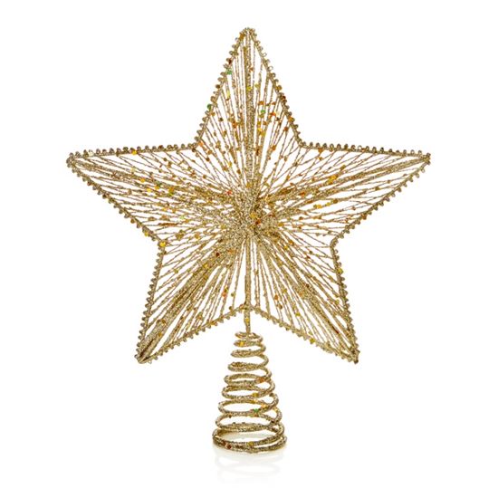 Premier-Gold-Glitter-Star-Tree-Topper