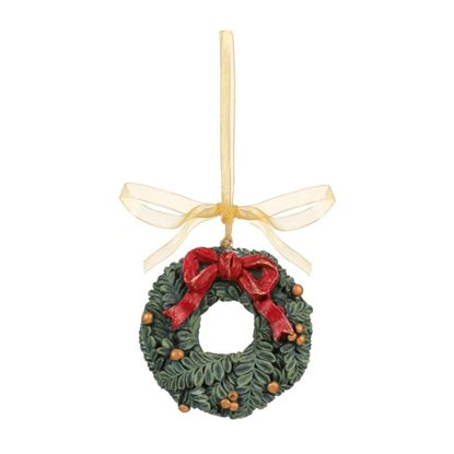 Premier-Polyresin-Wreath-Hanging-Decoration