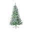 Premier-Prelit-Flocked-Arbor-Spruce