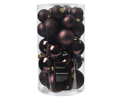 Kaemingk-Shatterproof-Baubles-Tube-30