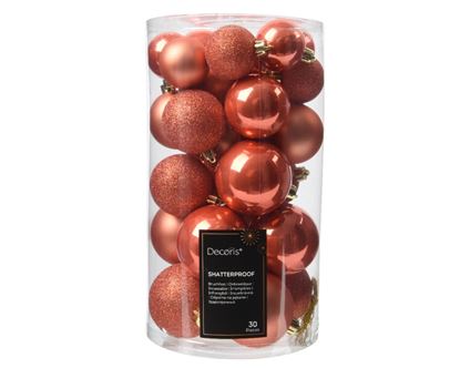 Kaemingk-Shatterproof-Baubles-Tube-30