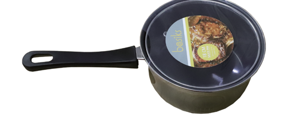 Basiks-Carbon-Steel-Saucepan-And-Lid