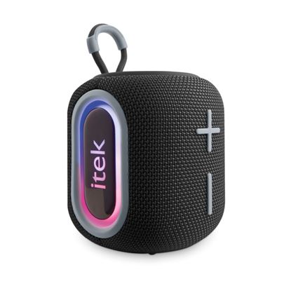 Itek-Bluetooth-Black-Speaker--LED-Lights