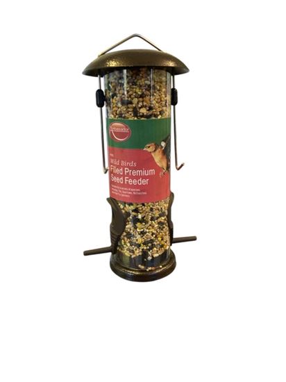 Ambassador-Pre-Filled-Premium-Metal-Seed-Feeder