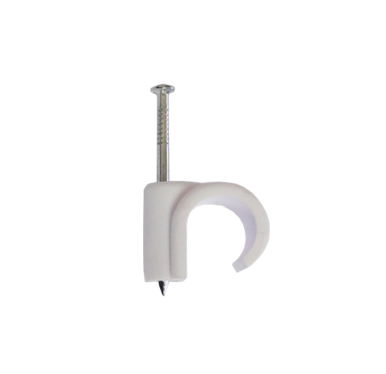 Securplumb-10mm-White-Nail-In-Pipe-Clips