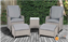 Pagoda-Chambery-Beige-Deluxe-Reclining-Companion-Set
