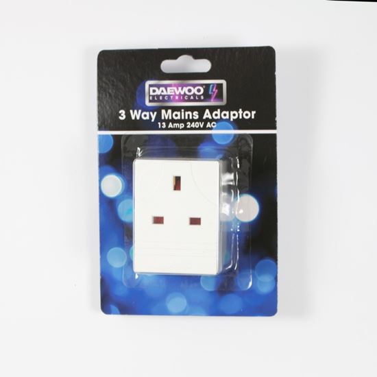 Daewoo-3-Way-Mains-Adaptor