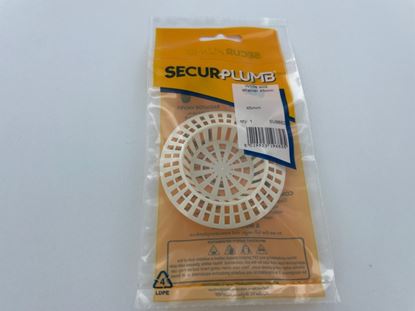 Securplumb-White-Sink-Strainer-45mm