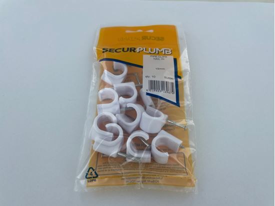 Securplumb-Pipe-Clips-Nail-In-15mm