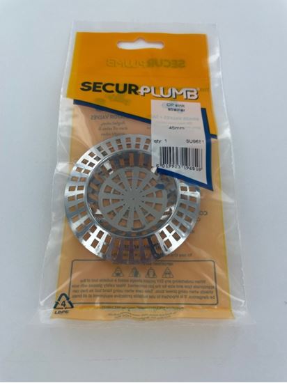 Securplumb-CP-Sink-Strainer-45mm