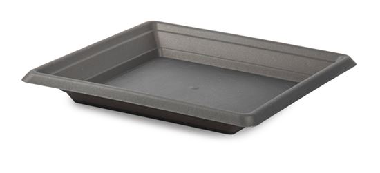 Plasticforte-Square-Saucer-Anthracite