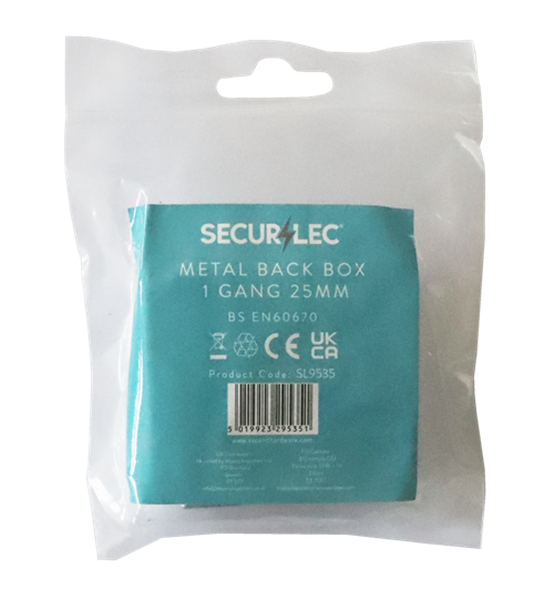 Securlec-1-Gang-Metal-Box