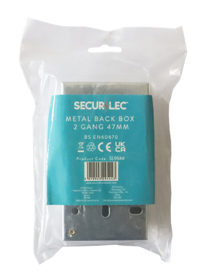 Securlec-2-Gang-Metal-Box