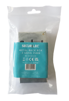 Securlec-2-Gang-Metal-Box