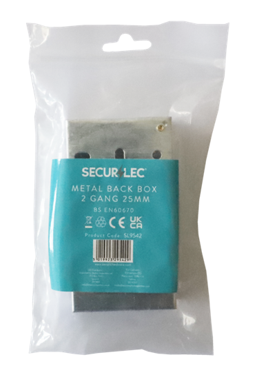Securlec-2-Gang-Metal-Box