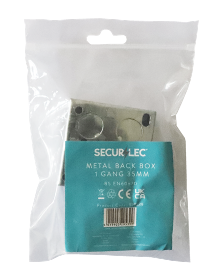 Securlec-1-Gang-Metal-Box