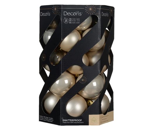 Kaemingk-Baubles-Polystyrene-Pearl-Pack-30