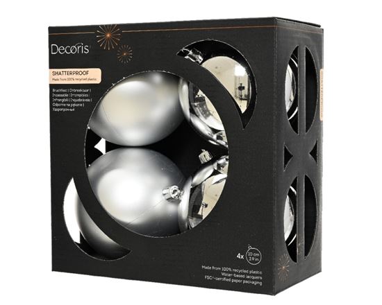 Kaemingk-Baubles-Polystyrene-Silver