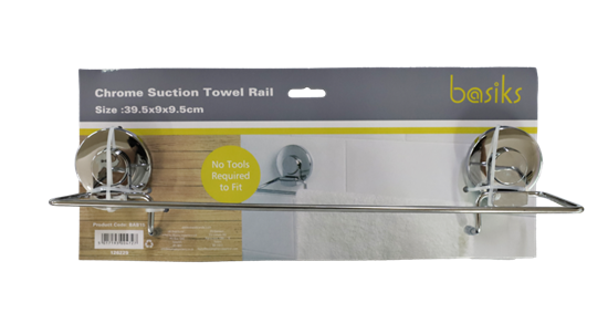 Basiks-Suction-Towel-Rail