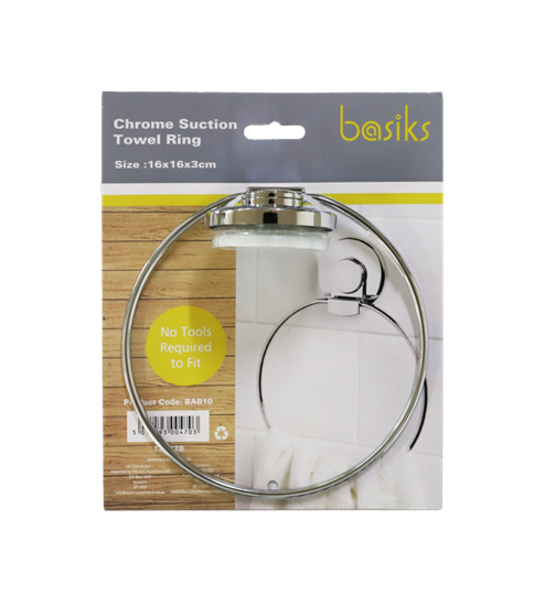 Basiks-Suction-Towel-Ring