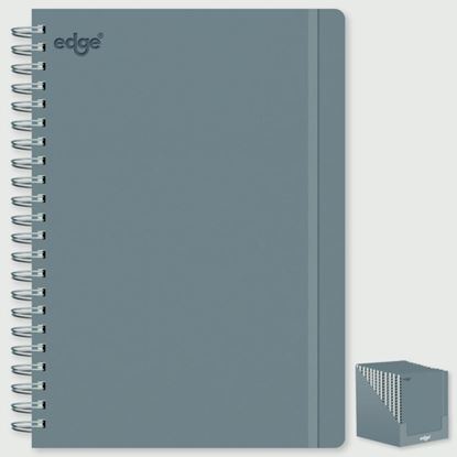 I-G-Design-A4-Pu-Twin-Wiro-Notebook-Grey