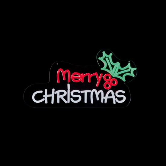 Premier-Merry-Xmas-Hanging-Lit-Neon-Sign
