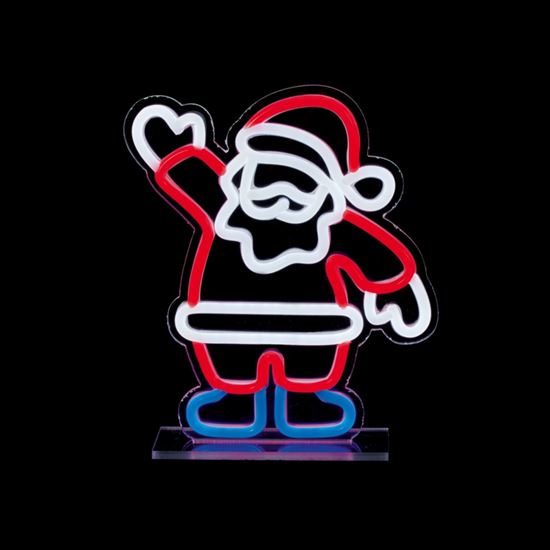Premier-Santa-Design-Table-Top-Lit-Neon-Sign
