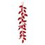 Premier-Red-Holly--Berry-Velvet-Garland