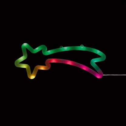 Premier-Lit-Neon-Shooting-Star-Window-Decoration-17-LED