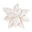 Premier-Silver-Metallic-Poinsettia-Clip-On