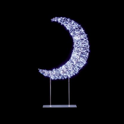 Premier-Table-Top-Crescent-Moon-720-LED-White